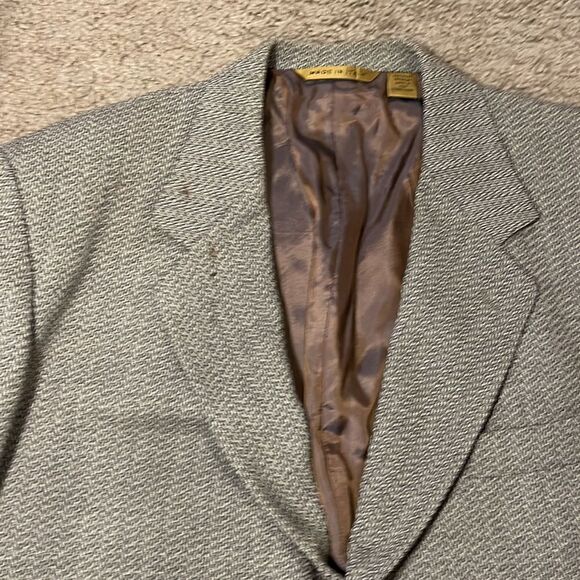 🔥🔥🚒Donna Karan Wool Gray Sport Coat - Picture 5 of 11